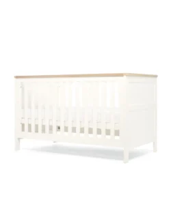 Wedmore 2 Piece Cotbed Set with Dresser Changer - White/Oak