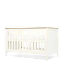 Wedmore 2 Piece Cotbed Set with Dresser Changer - White/Oak