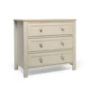 Wedmore 3 Piece Small Cotbed Range With Dresser Changer & Wardrobe - Cashmere/Oak