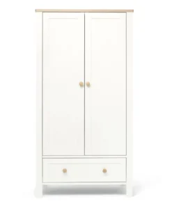 Wedmore 3 Piece Small Cotbed Range with Dresser Changer & Wardrobe - White/Oak