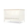 Wedmore 2 Piece Small Cotbed Set with Dresser Changer - White/Oak