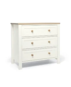 Wedmore 2 Piece Small Cotbed Set with Dresser Changer - White/Oak