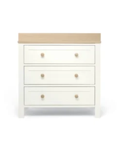 Wedmore 2 Piece Small Cotbed Set with Dresser Changer - White/Oak