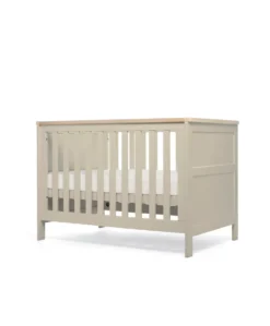 Wedmore Small Cotbed Set With Dresser Changer - Cashmere/Oak