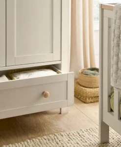 Wedmore Wardrobe - Cashmere/Oak