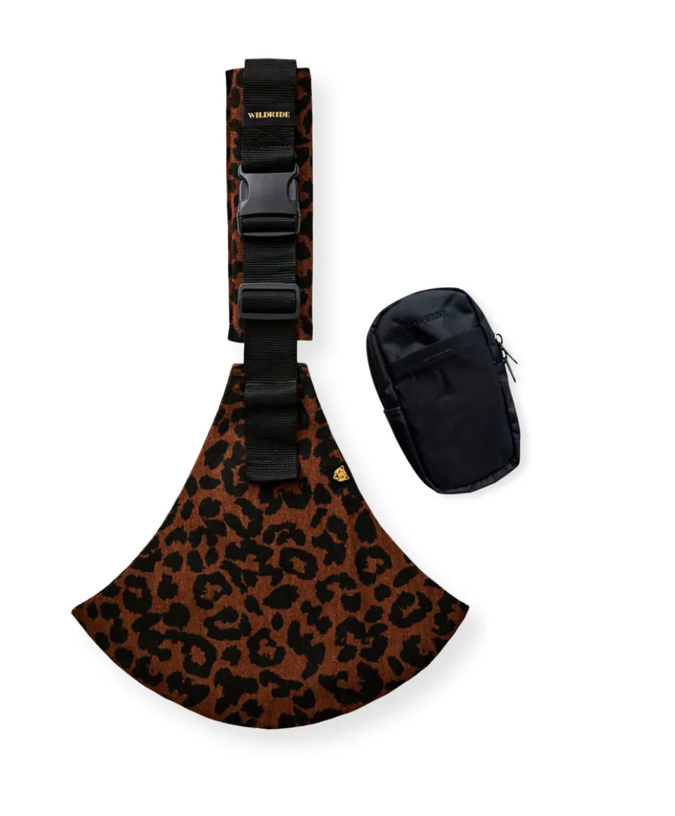 Wildride Toddler Carrier with Free Bag - Leopard