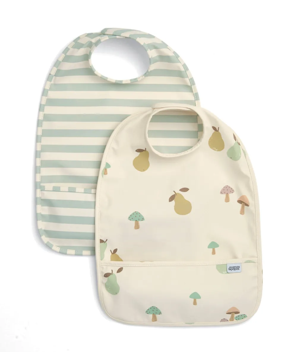 Woodland Fruits Scoop Bibs (Pack of 2)