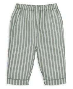 Woven Green Stripe Pyjamas