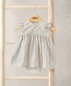 Woven Stripe Dress