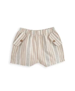 Woven Top & Shorts Outfit Set