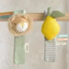 Wrist Rattles - Lion/Lemon (2 Pack)