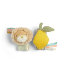 Wrist Rattles - Lion/Lemon (2 Pack)
